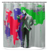 Soft Contours Shower Curtain